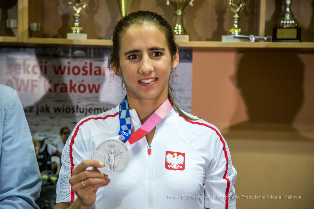 bs_210802_4447.jpg-Sajdak, Olimpiada,Medalistka  Autor: B. Świerzowski