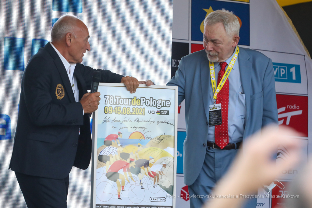 bs_210815_4751.jpg-Tour de Pologne, Kraków, Lang, Majchrowski  Autor: B. Świerzowski