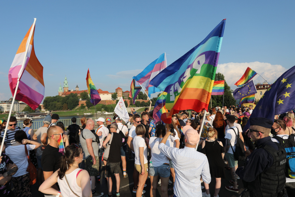zdjęcie 14.08.2021, 18 04 15.jpg-Marsz Równości, Kraków, LGBT