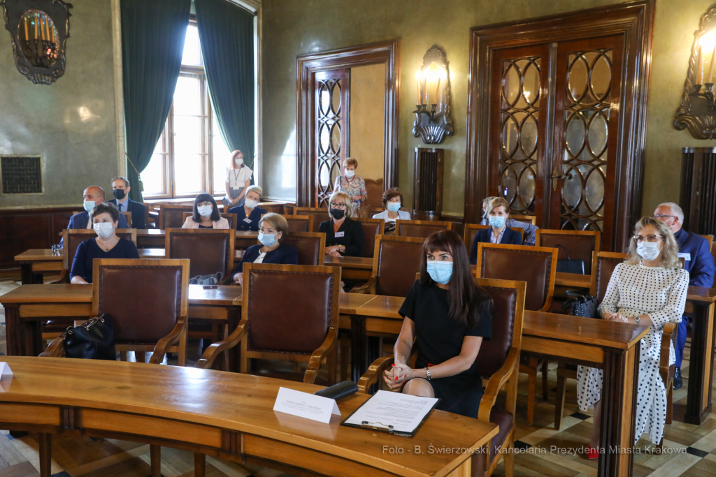 bs_210819_5074.jpg-Dyrektorzy, Szkoły, Korfel - Jasińska  Autor: B. Świerzowski