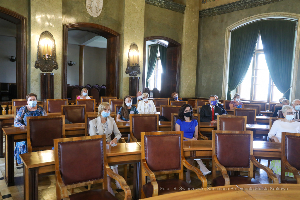 bs_210819_5088.jpg-Dyrektorzy, Szkoły, Korfel - Jasińska  Autor: B. Świerzowski