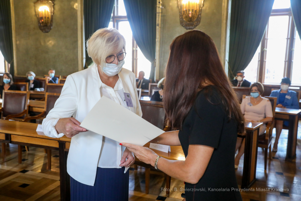 bs_210819_5114.jpg-Dyrektorzy, Szkoły, Korfel - Jasińska  Autor: B. Świerzowski