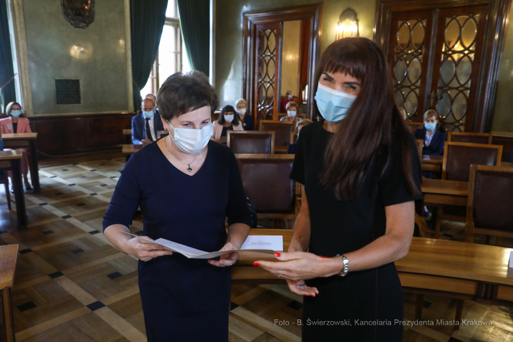 bs_210819_5141.jpg-Dyrektorzy, Szkoły, Korfel - Jasińska  Autor: B. Świerzowski