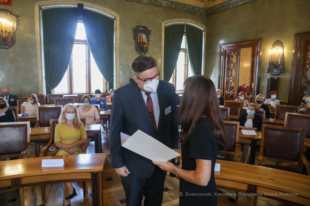 bs_210819_5162.jpg-Dyrektorzy, Szkoły, Korfel - Jasińska  Autor: B. Świerzowski