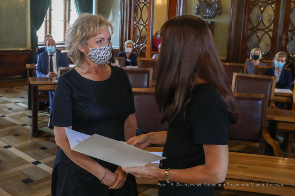 bs_210819_5227.jpg-Dyrektorzy, Szkoły, Korfel - Jasińska  Autor: B. Świerzowski