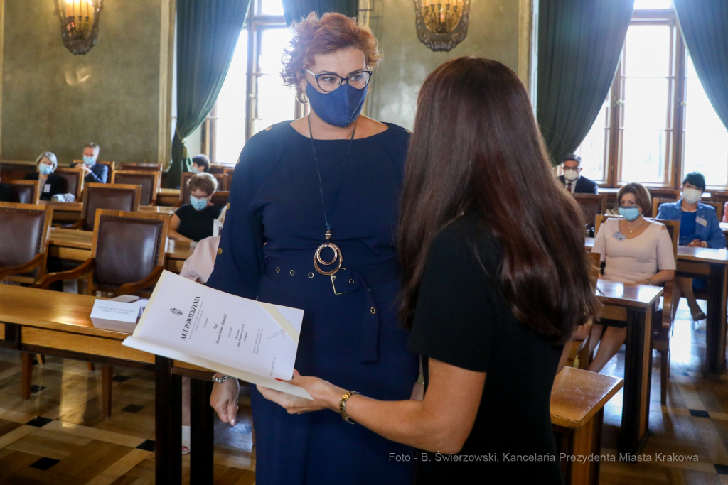 bs_210819_5234.jpg-Dyrektorzy, Szkoły, Korfel - Jasińska  Autor: B. Świerzowski