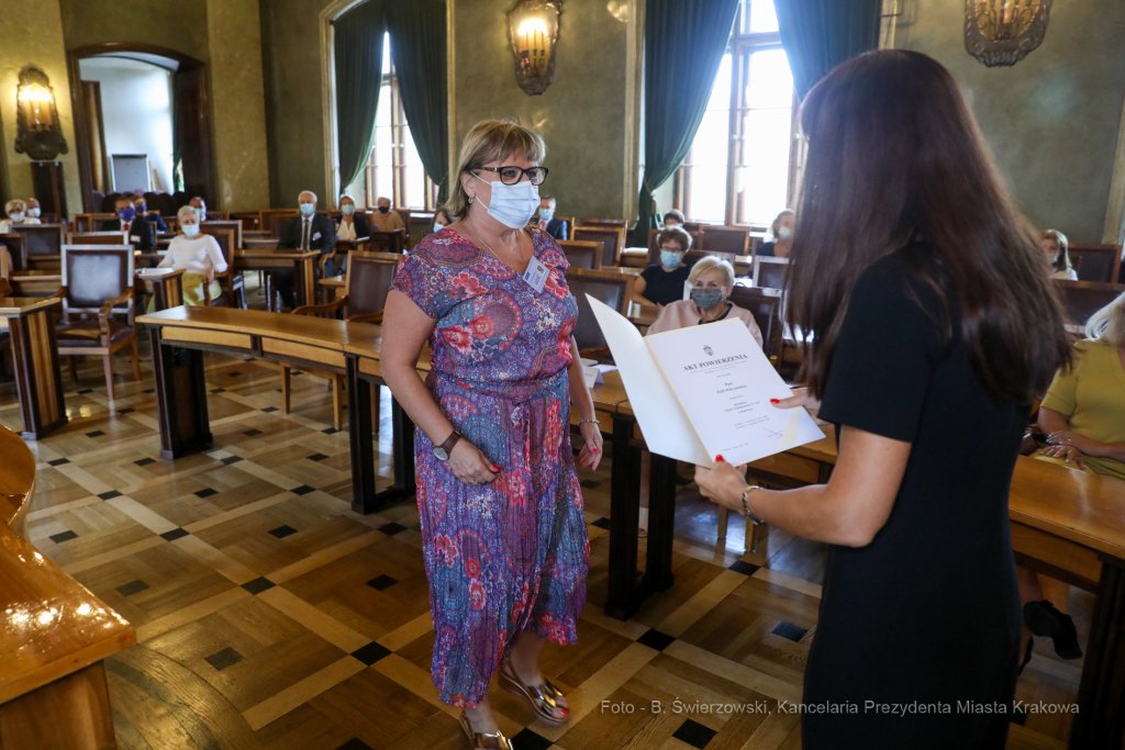 bs_210819_5254.jpg-Dyrektorzy, Szkoły, Korfel - Jasińska  Autor: B. Świerzowski