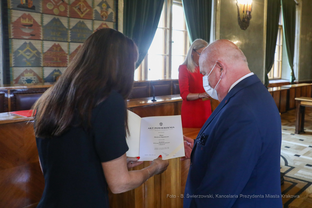 bs_210819_5296.jpg-Dyrektorzy, Szkoły, Korfel - Jasińska  Autor: B. Świerzowski