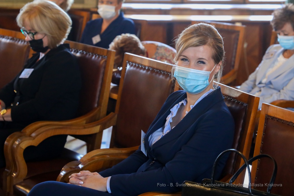 bs_210819_5338.jpg-Dyrektorzy, Szkoły, Korfel - Jasińska  Autor: B. Świerzowski