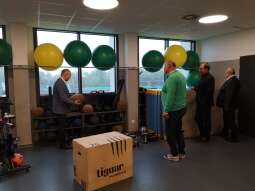 img_20210831_164307.jpg-Komisja Sportu i Kultury Fizycznej na stadionie RKS Garbarnia