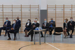 dsc_1425 kopia.jpg-Inauguracja roku szkolnego w nowo wybudowanej Szkole Podstawowej nr 14