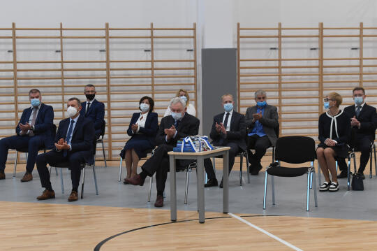 dsc_1425 kopia.jpg-Inauguracja roku szkolnego w nowo wybudowanej Szkole Podstawowej nr 14