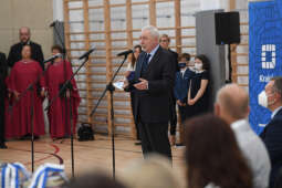 dsc_1444 kopia.jpg-Inauguracja roku szkolnego w nowo wybudowanej Szkole Podstawowej nr 14