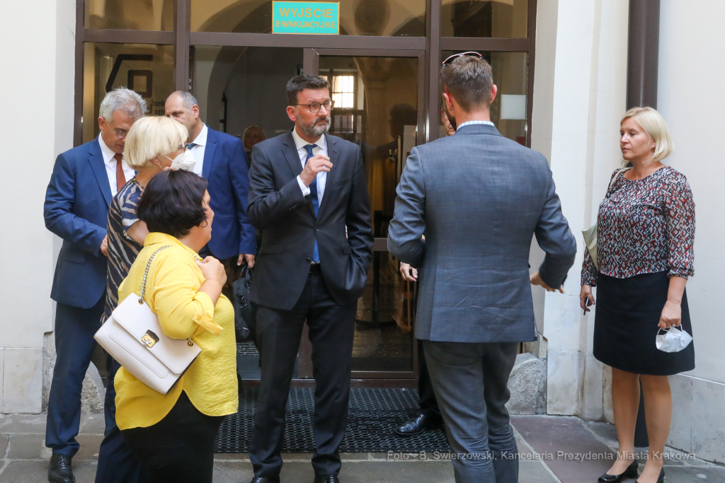 bs_210913_1076.jpg-Pałac Potockich,Delegacja Frankfurt  Autor: B. Świerzowski