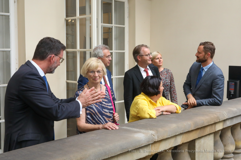 bs_210913_1114.jpg-Pałac Potockich,Delegacja Frankfurt  Autor: B. Świerzowski