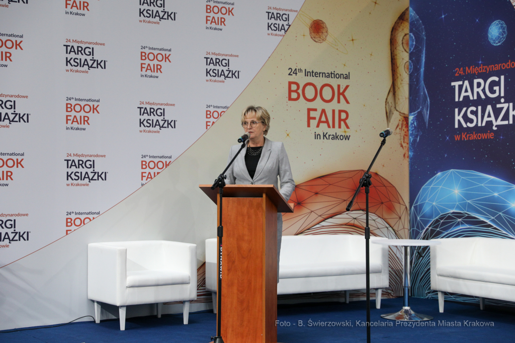 bs_211014_8255.jpg-Targi Książki, Majchrowski, Otwarcie  Autor: B. Świerzowski