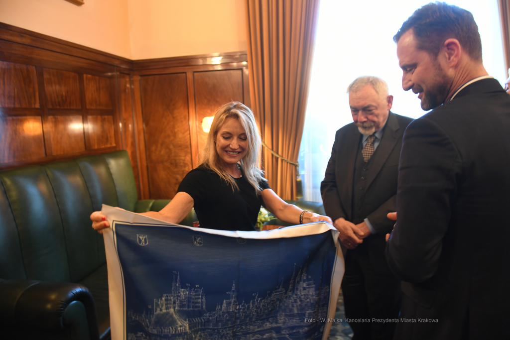 088jpg.jpg-Spotkanie z Marisą Lempicką (prawnuczką Tamary Łempickiej)  Autor: W. Majka