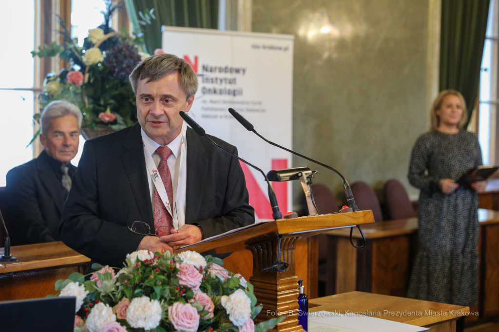 bs_211016_8754.jpg-Jubileusz, Narodowy Instytut Onkologii, Kulig  Autor: B. Świerzowski