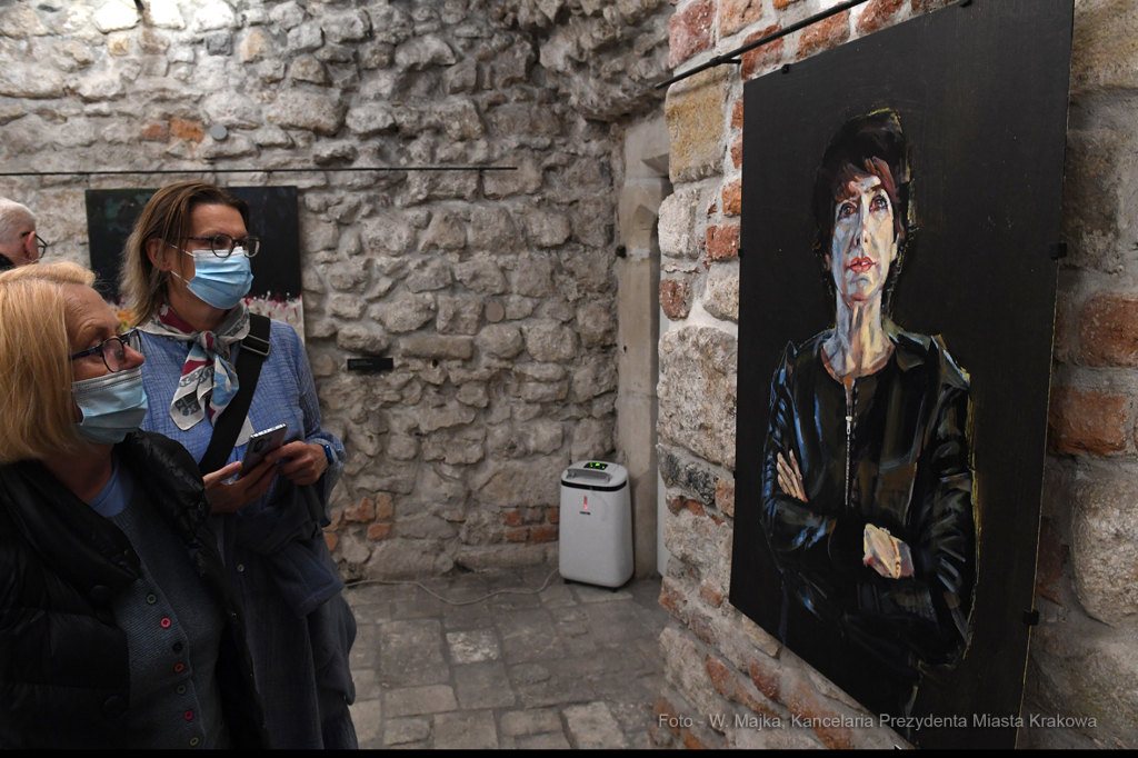 088jpg.jpg-Otwarcie ekspozycji Leszka Sobockiego „Portrety krakowian”  Autor: W. Majka