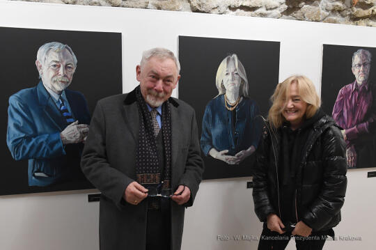 099jpg.jpg-Otwarcie ekspozycji Leszka Sobockiego „Portrety krakowian”