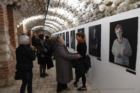 1616jpg.jpg-Otwarcie ekspozycji Leszka Sobockiego „Portrety krakowian”