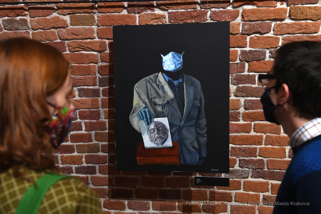 1818jpg.jpg-Otwarcie ekspozycji Leszka Sobockiego „Portrety krakowian”  Autor: W. Majka