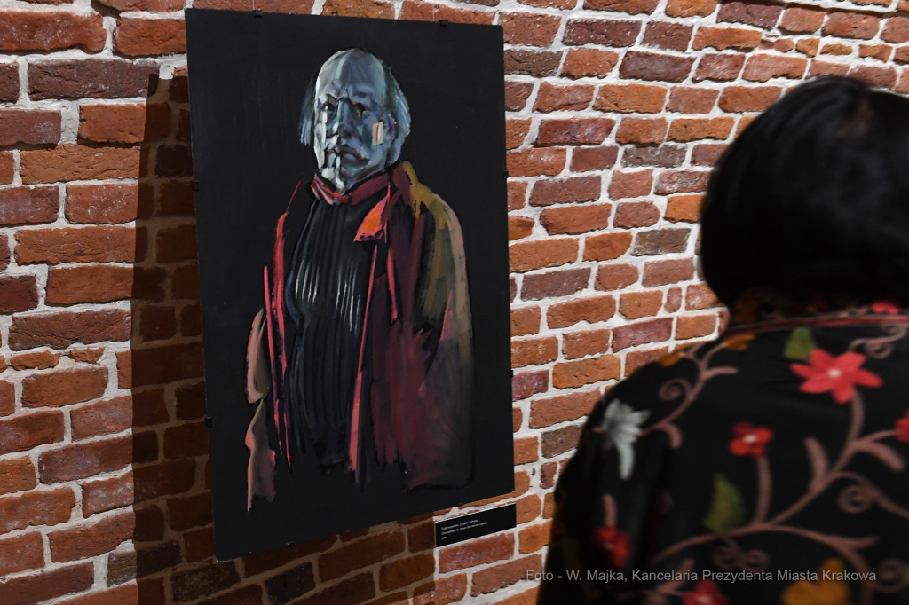 2020jpg.jpg-Otwarcie ekspozycji Leszka Sobockiego „Portrety krakowian”  Autor: W. Majka
