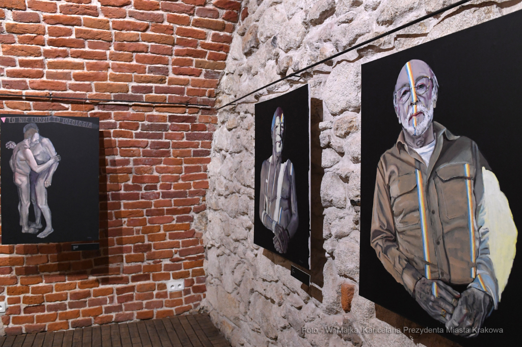 2121jpg.jpg-Otwarcie ekspozycji Leszka Sobockiego „Portrety krakowian”  Autor: W. Majka