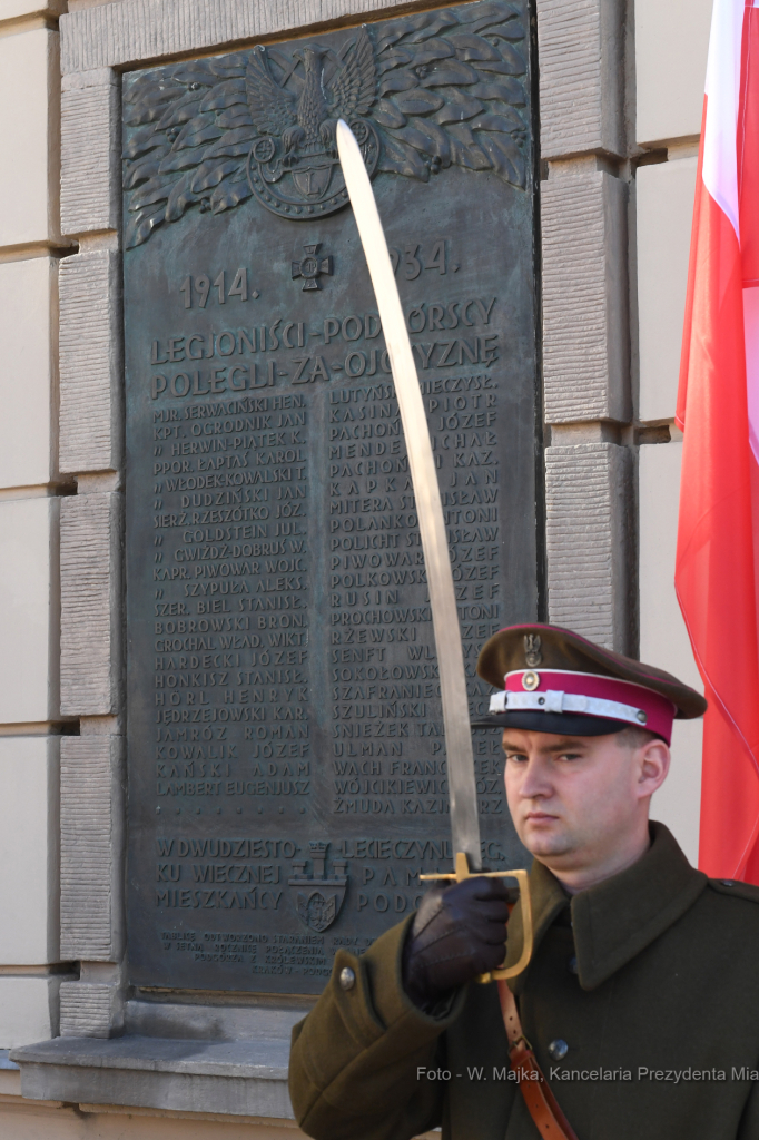 099jpg.jpg-103. rocznica wyzwolenia Krakowa spod władzy zaborczej  Autor: W. Majka