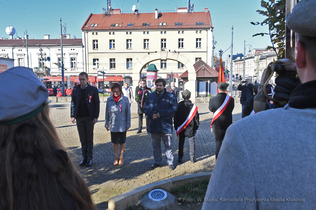 1515jpg.jpg-103. rocznica wyzwolenia Krakowa spod władzy zaborczej  Autor: W. Majka