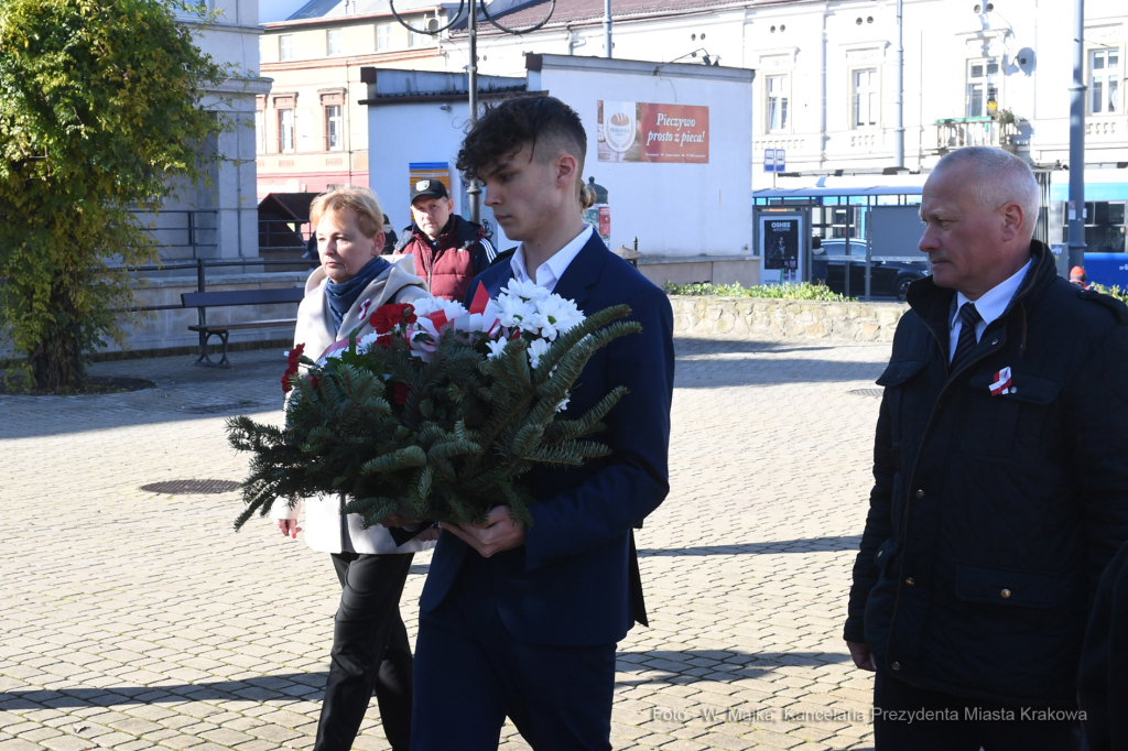 1717jpg.jpg-103. rocznica wyzwolenia Krakowa spod władzy zaborczej  Autor: W. Majka