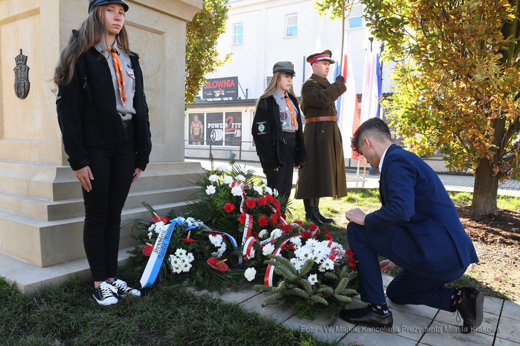 1818jpg.jpg-103. rocznica wyzwolenia Krakowa spod władzy zaborczej  Autor: W. Majka