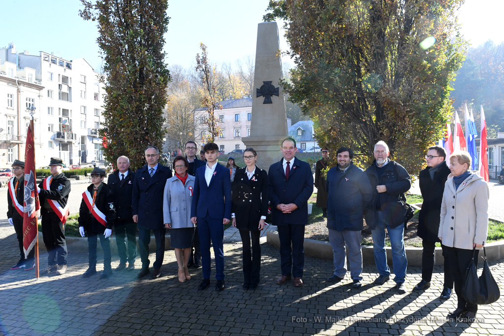 2121jpg.jpg-103. rocznica wyzwolenia Krakowa spod władzy zaborczej  Autor: W. Majka