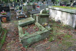 cmentarz rakowicki nagrobek rodziny wiśniewskich na kwaterze n - przed konserwacja.jpg