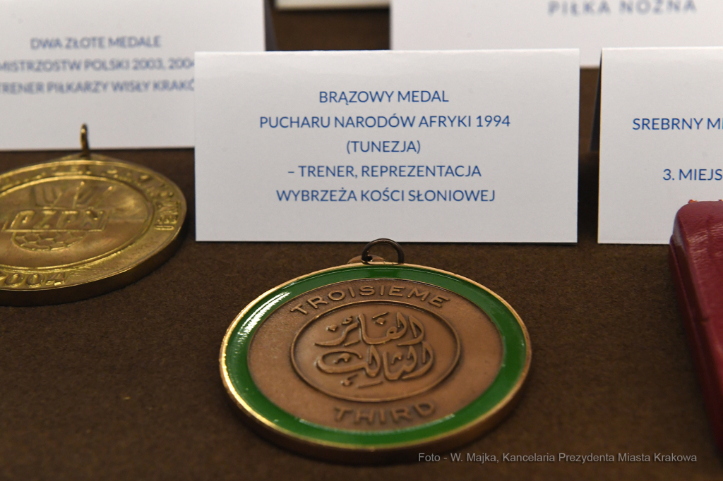 1515jpg.jpg-Prezentacja medali olimpijskich zdobytych przez Krakowian  Autor: W. Majka