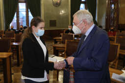 077jpg.jpg-Wręczenie nagród Mistrz Matury, Technik 100% i Ósmoklasista 100%,