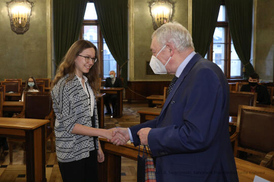 099jpg.jpg-Wręczenie nagród Mistrz Matury, Technik 100% i Ósmoklasista 100%,