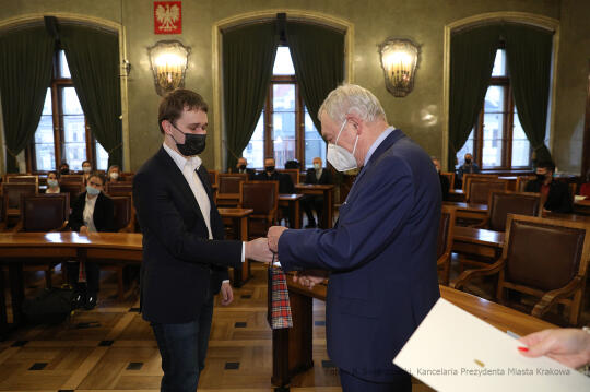 1313jpg.jpg-Wręczenie nagród Mistrz Matury, Technik 100% i Ósmoklasista 100%,