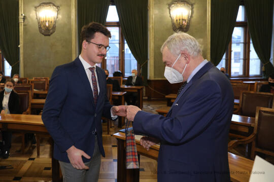 1515jpg.jpg-Wręczenie nagród Mistrz Matury, Technik 100% i Ósmoklasista 100%,