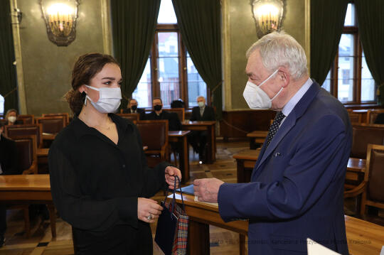 2020jpg.jpg-Wręczenie nagród Mistrz Matury, Technik 100% i Ósmoklasista 100%,