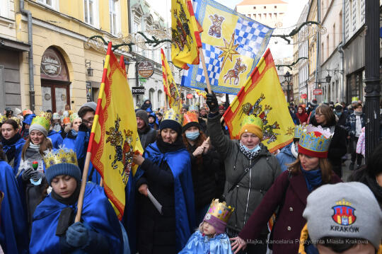022jpg.jpg-Orszak Trzech Króli w Krakowie