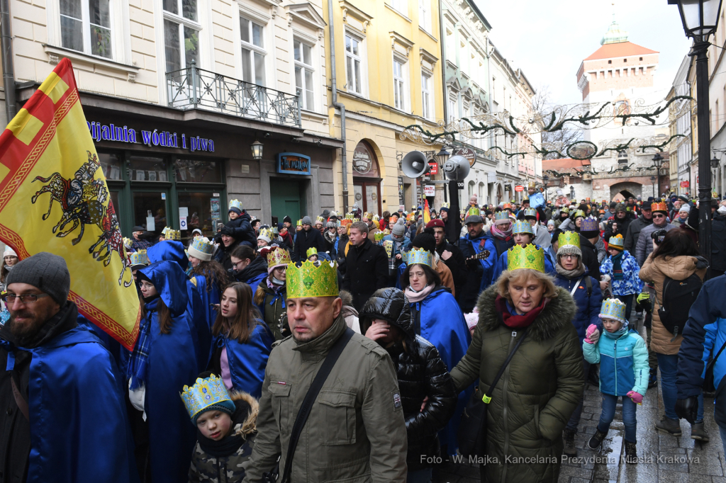 033jpg.jpg-Orszak Trzech Króli w Krakowie  Autor: W. Majka