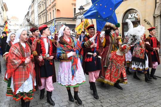 044jpg.jpg-Orszak Trzech Króli w Krakowie