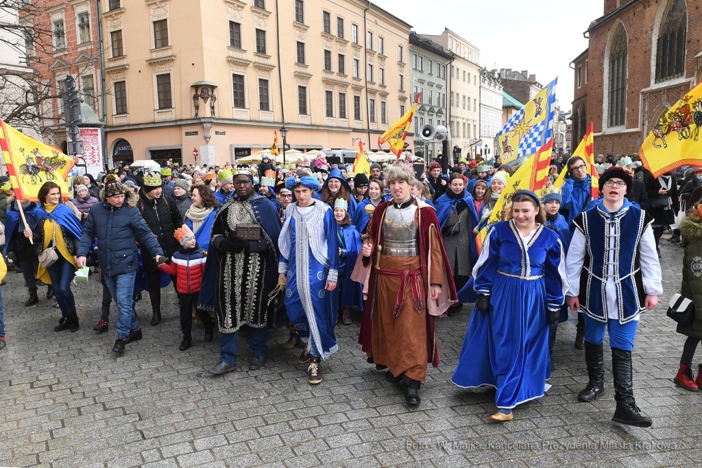 1313jpg.jpg-Orszak Trzech Króli w Krakowie  Autor: W. Majka