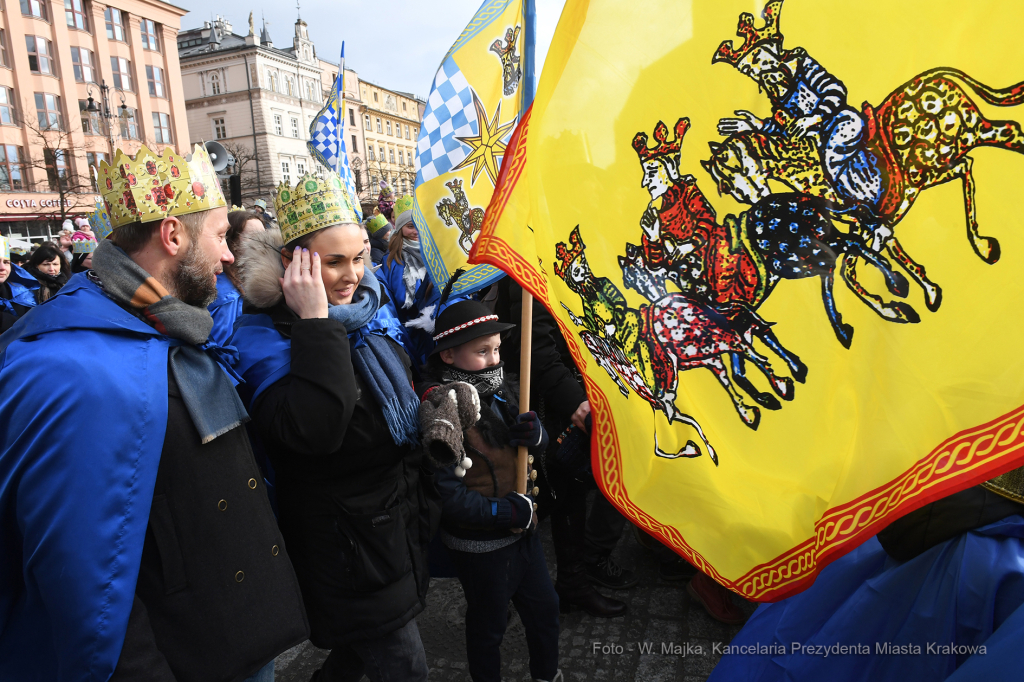 1515jpg.jpg-Orszak Trzech Króli w Krakowie  Autor: W. Majka