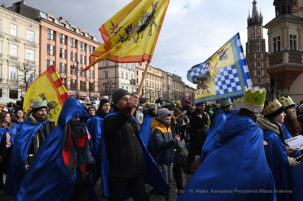 1616jpg.jpg-Orszak Trzech Króli w Krakowie  Autor: W. Majka