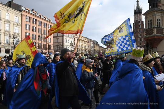 1616jpg.jpg-Orszak Trzech Króli w Krakowie