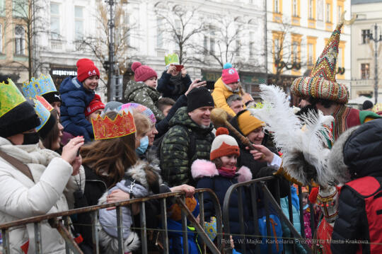 2222jpg.jpg-Orszak Trzech Króli w Krakowie