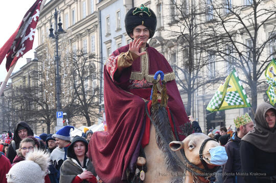 2727jpg.jpg-Orszak Trzech Króli w Krakowie