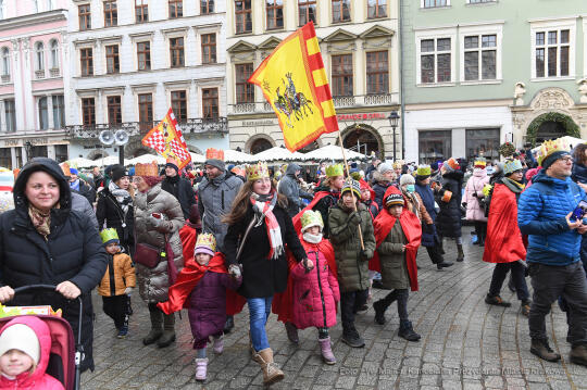 3131jpg.jpg-Orszak Trzech Króli w Krakowie